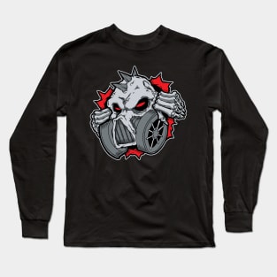 GASMASK SKULL Long Sleeve T-Shirt